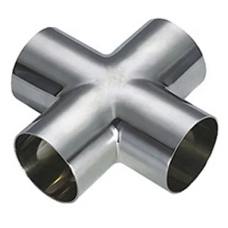 Крестовина нержавеющая переходная Х18Н9Т 6 мм исполнение 2 ГОСТ 13968-74