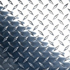 Лист нержавеющий рифленый г/к даймонд AISI 316 4 мм