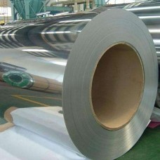 Рулон нержавеющий х/к зеркальный BA+PE в защитной пленке AISI 201 0,7 мм ASTM A240