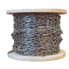 Цепь нержавеющая короткозвенная некалиброванная A2 5х18х25 мм ГОСТ 30441-97